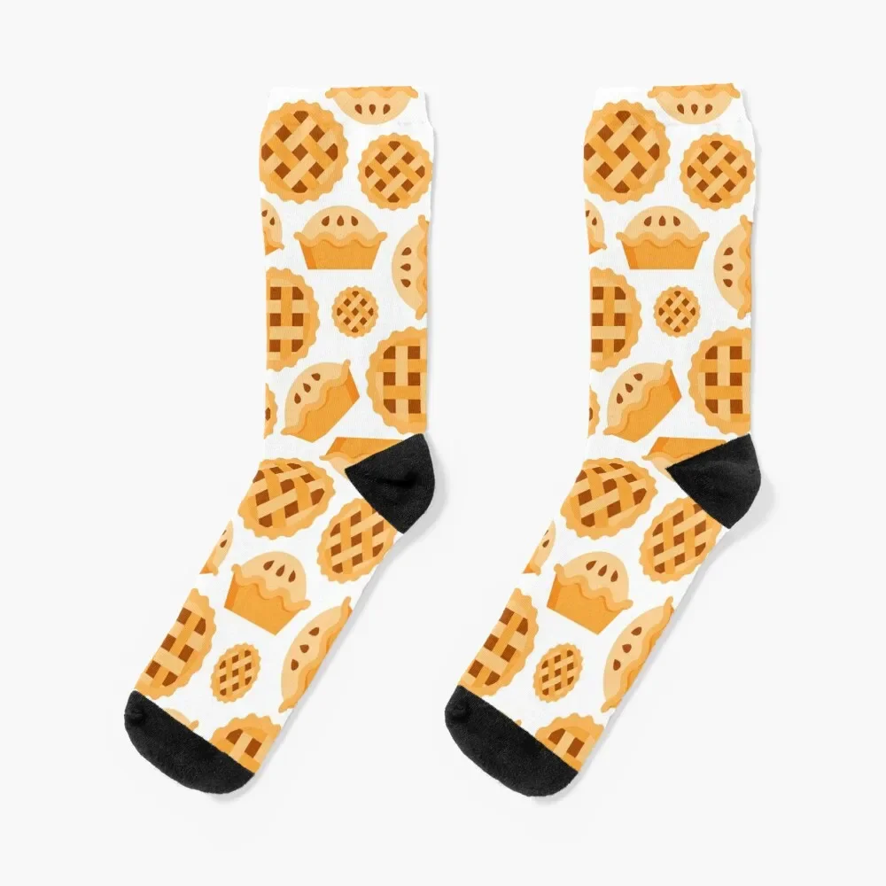 

repeating pattern of Homemade Pie Socks retro sports and leisure shoes Socks Women Men's