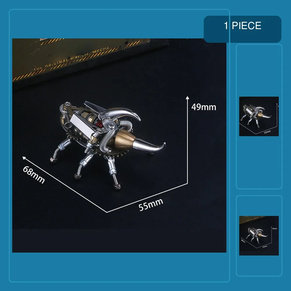 2021 Desert Scorpion/Rainforest Armor - New DIY 3D Assembly Metal Puzzle Model Kit Mechanical Jigsaw Crafts For Gift Home Decor