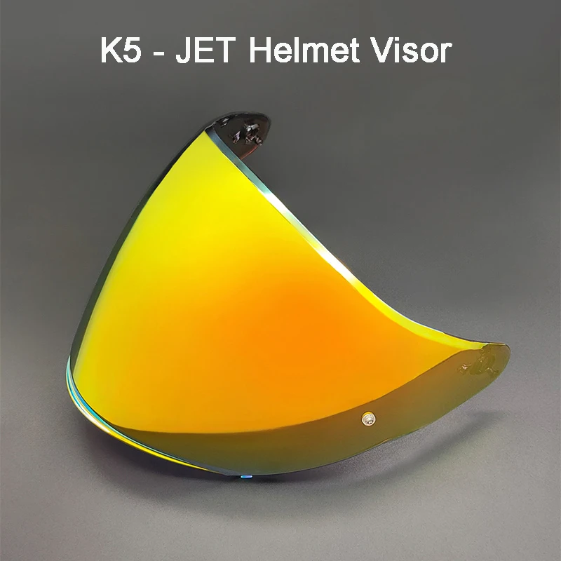 K5 Half Helmets Visor Lens Motorcycle 3/4 Open Face Helmet Lens Fit for Casco AGV K5 JET Capacete De Moto Accessories Windshield