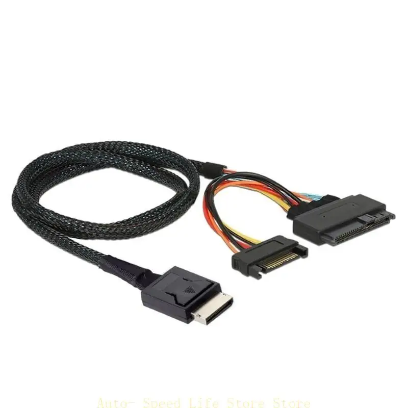 

02DA Oculink SFF8611 Увеличение данных Cable SFF-8611 в SFF-8639 Сервер Передача данных