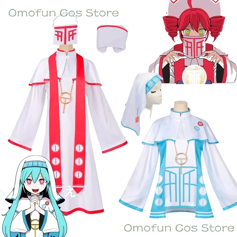 

s,3'g\7;Mikv Kasane Teto Cosplay Costume Diva Shiny Wig Don't believe T's story Ponytails Singer Vtuber Halloween Party4;b,7\k/8