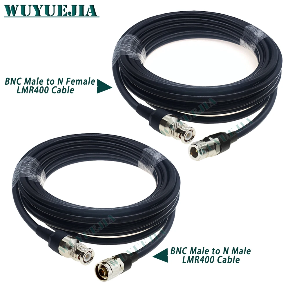 

Q9 BNC Male to L16 N Male Female LMR 400 Cable 50-7 RF Coaxial Pigtail High Quality Low Loss 50 Ohm RF Coax Cable Jumper Cord