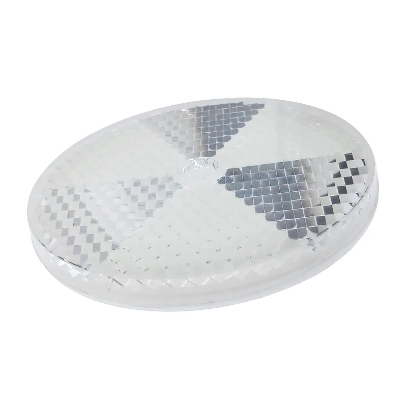 80*8mm TD-05 Circular Specular Reflector Plate Retroreflective Photoelectric Sensor Switch