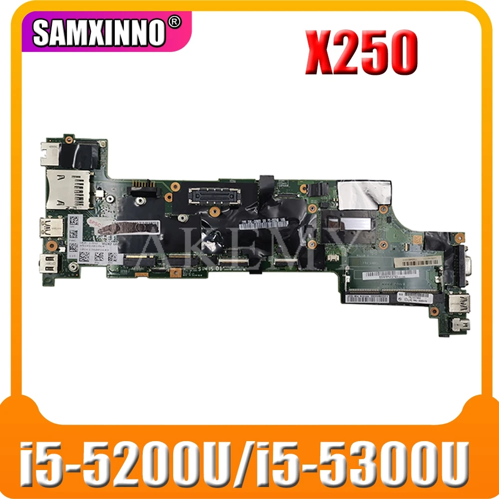 

Материнская плата для ноутбука LENOVO Thinkpad X240 X250 NM-A091 04X5158 04X5164 00HT385 00HM952 i5 4/5-го поколения, 100% тестирование