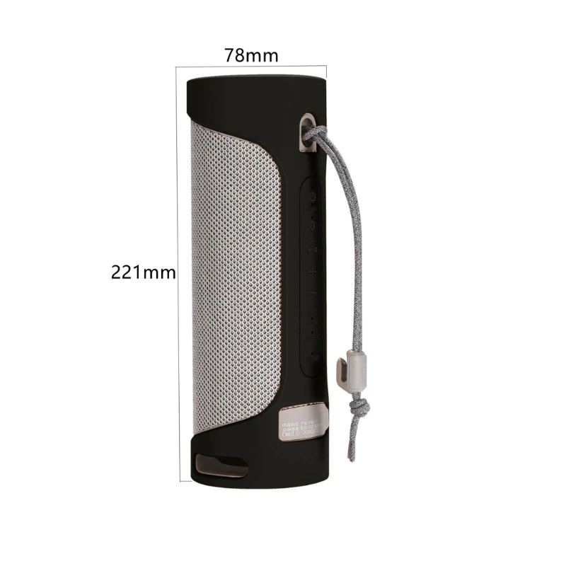 الغبار واقية غطاء من السيليكون قذيفة مكافحة سقوط علبة سماعات الغطاء الواقي ل S-ony SRS-XB23 مكبر الصوت