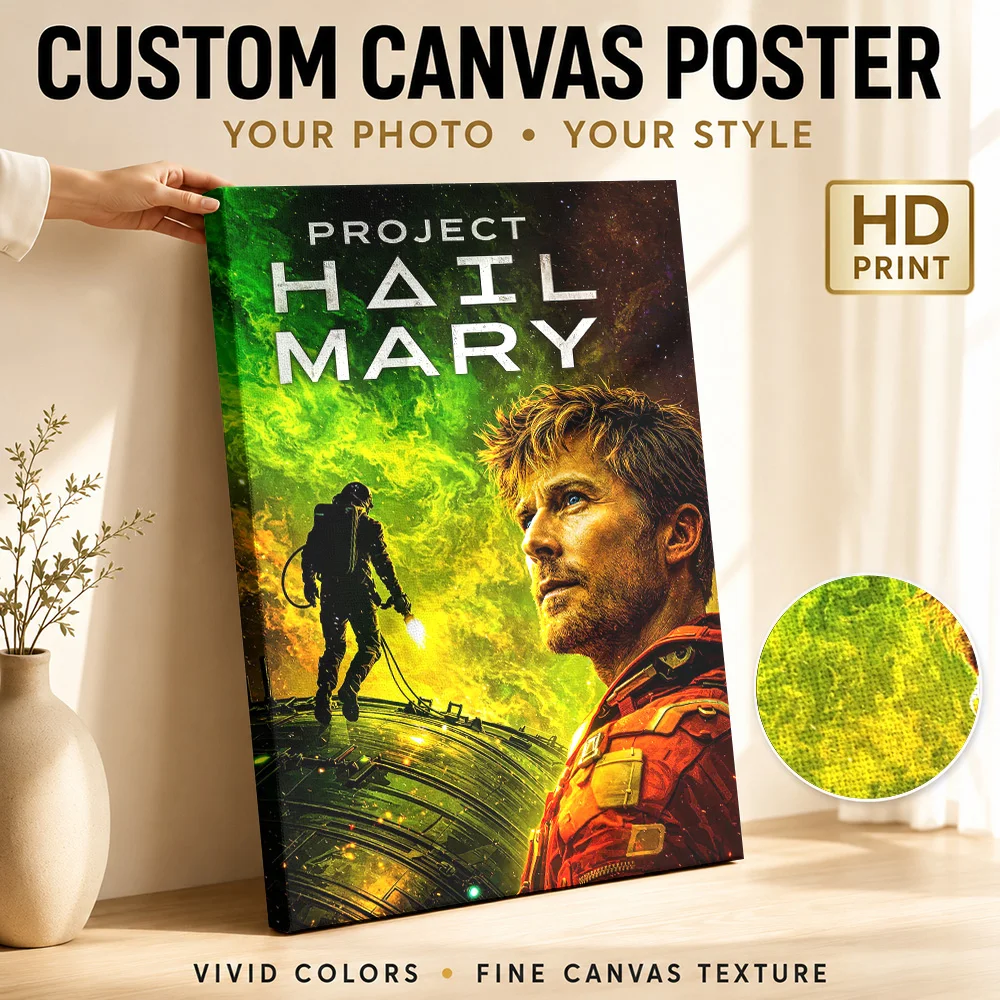 Project Hail Mary Movie Canvas - đánh giá và giá Vintage Collectible Posters