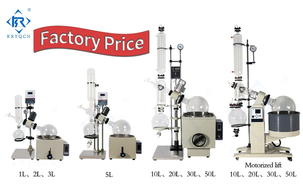 Widely Use Rotary Evaporator for Lab Distillation Equipment