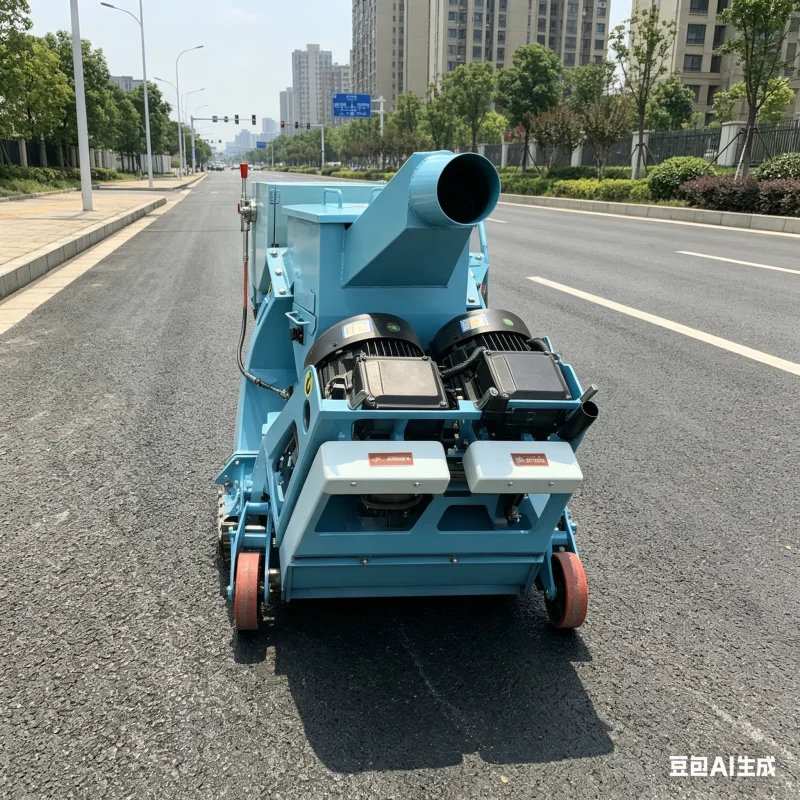 Versatile 270mm 550mm 850mm Road Shot Blasting Machines For Concrete Floor Asphalt Profiling And Bridge Deck Preparation