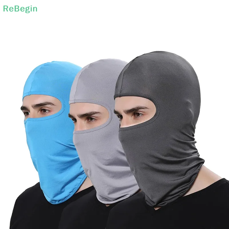 Cool Full Face Cycling Cap Balaclava UV Protection For Men Quick-Dry Lycra For Road Bicycling Skiing And Summer Sun Motorcycle