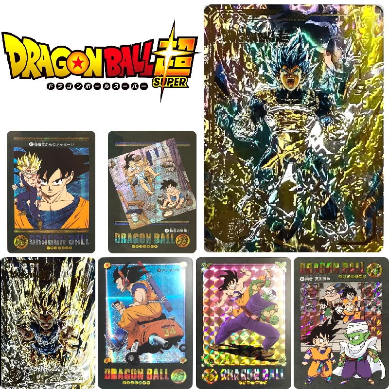 Dragon Ball Super Son Goku Torankusu Cell Son Gohan DIY Homemade Xtreme Collection Card Christmas Birthday Gift Game Toys