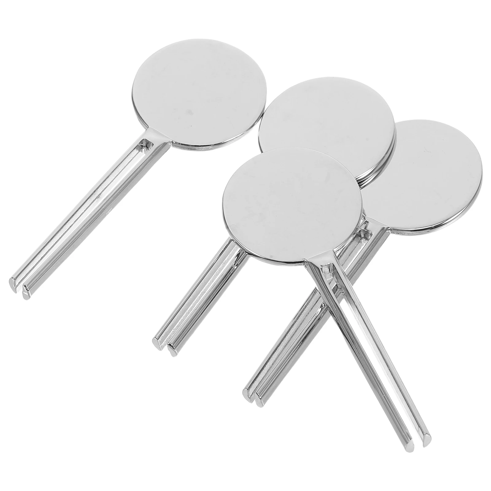

4 Pcs Toothpaste Squeezer Household Easy Metal Tube Hand Cream for Stainless Steel