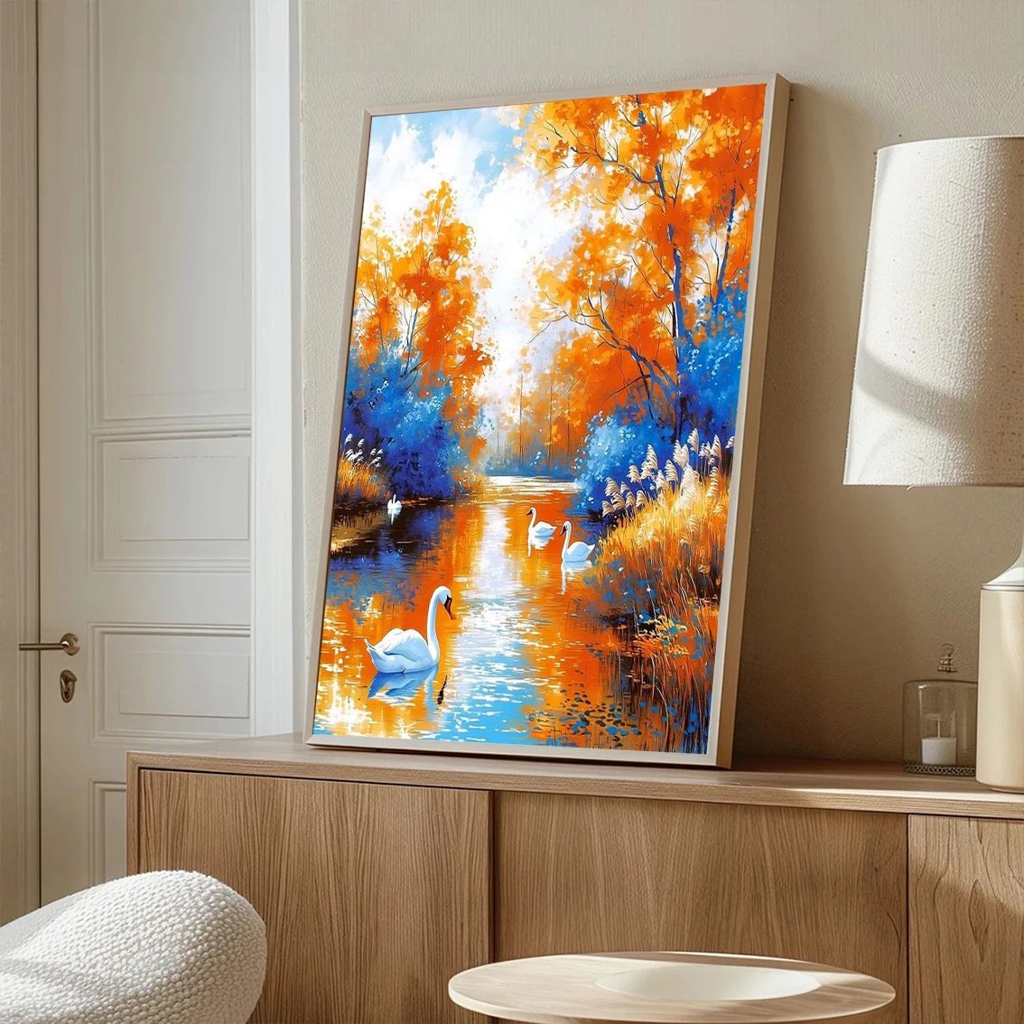 GATYZTORY Simple Painting By Numbers Original Gifts Art Stuff Acrylic Landscape Wall Art Arte Modern Markers By Numbers Canvas
