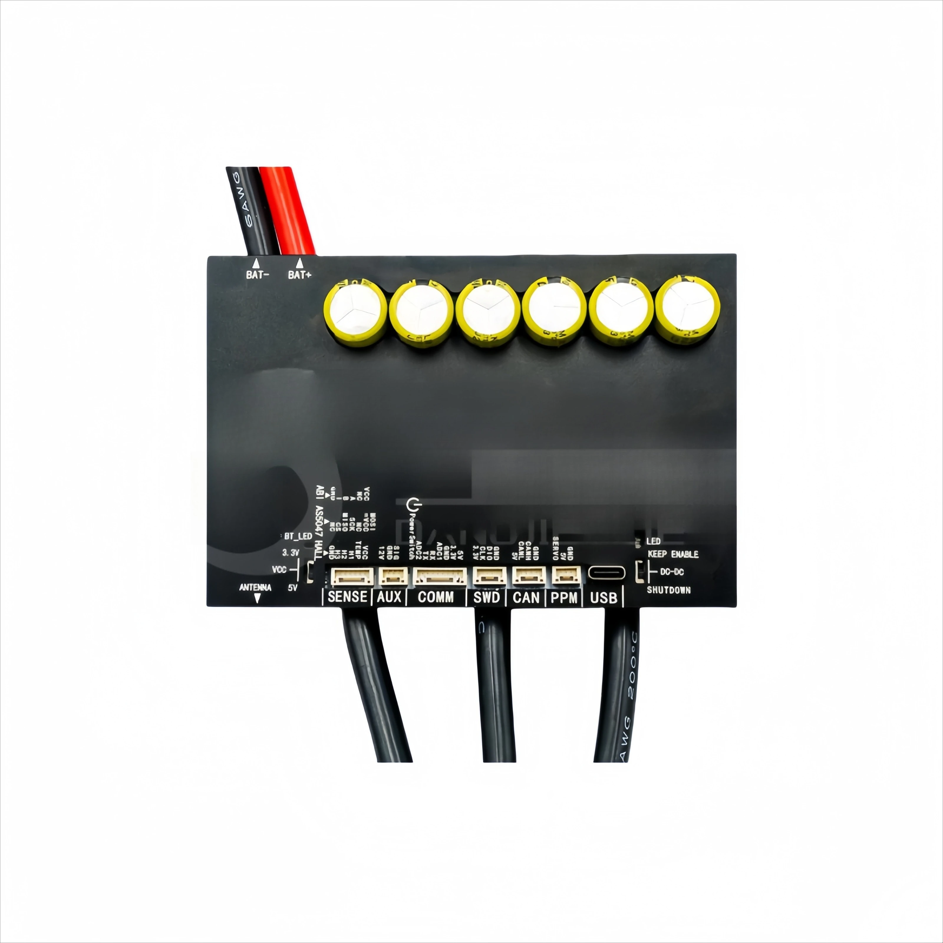 Electric Vehicle Controller 84V 200A High Current  Electric Modulation Mountain Bike Skateboard Accessories