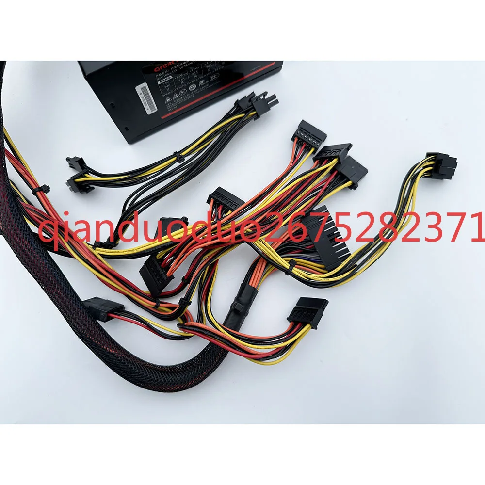 

For Great Wall Power Charger Rated 500W Power Supply Double 6Pin Power Supply GW-6000(80+)