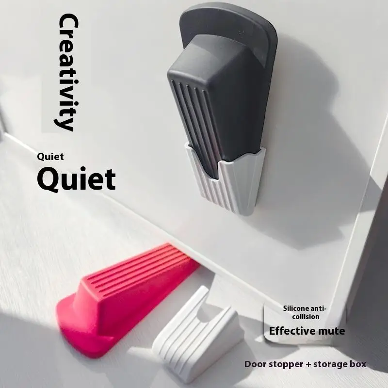 

Новые практичные безопасные мягкие силиконовые дверные стопоры, блокировочные клинья, дверные упоры для дома, защита от столкновений, износостойкие