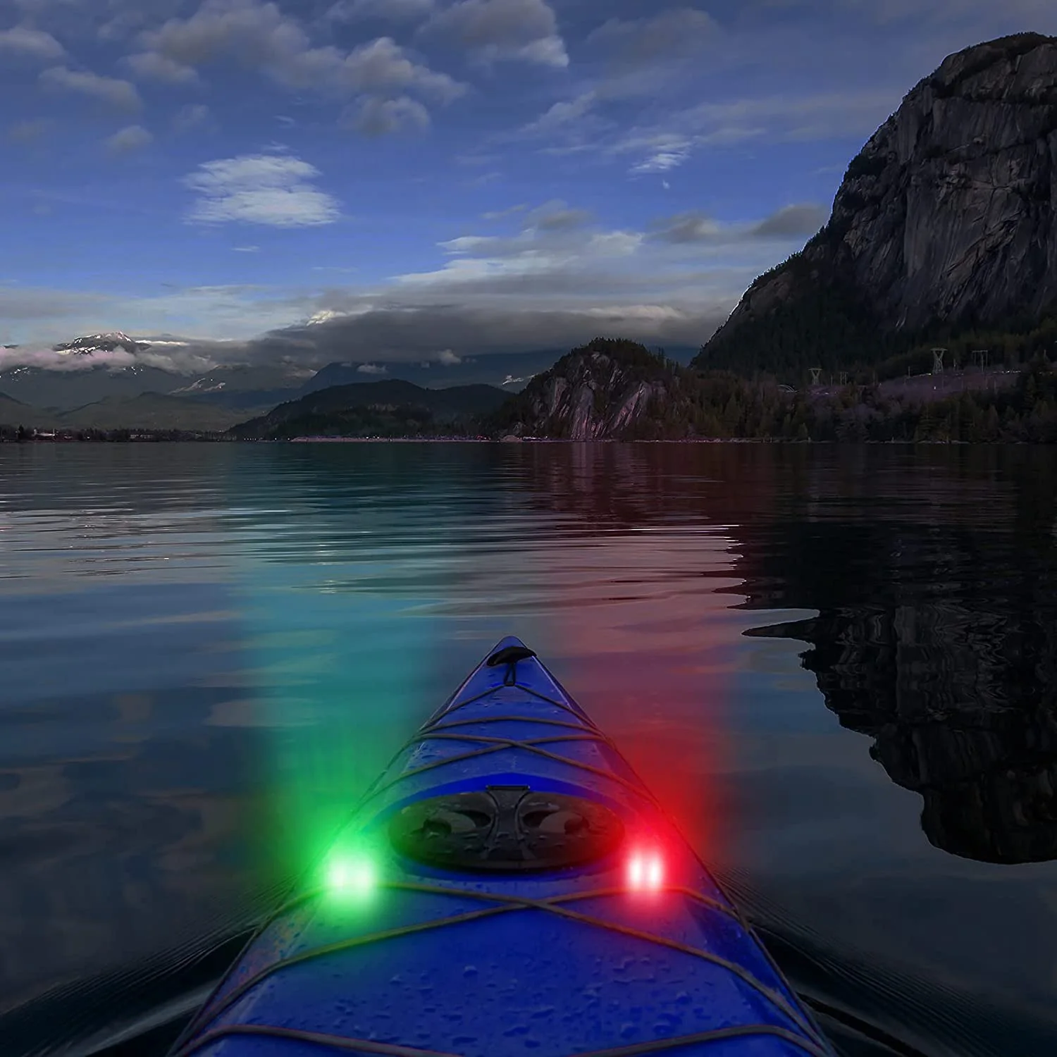 4 x LED Boat Navigation Lights for Boat Yacht Motorboat Bike Hunting Night Running Fishing (Red, Green, White) image 6