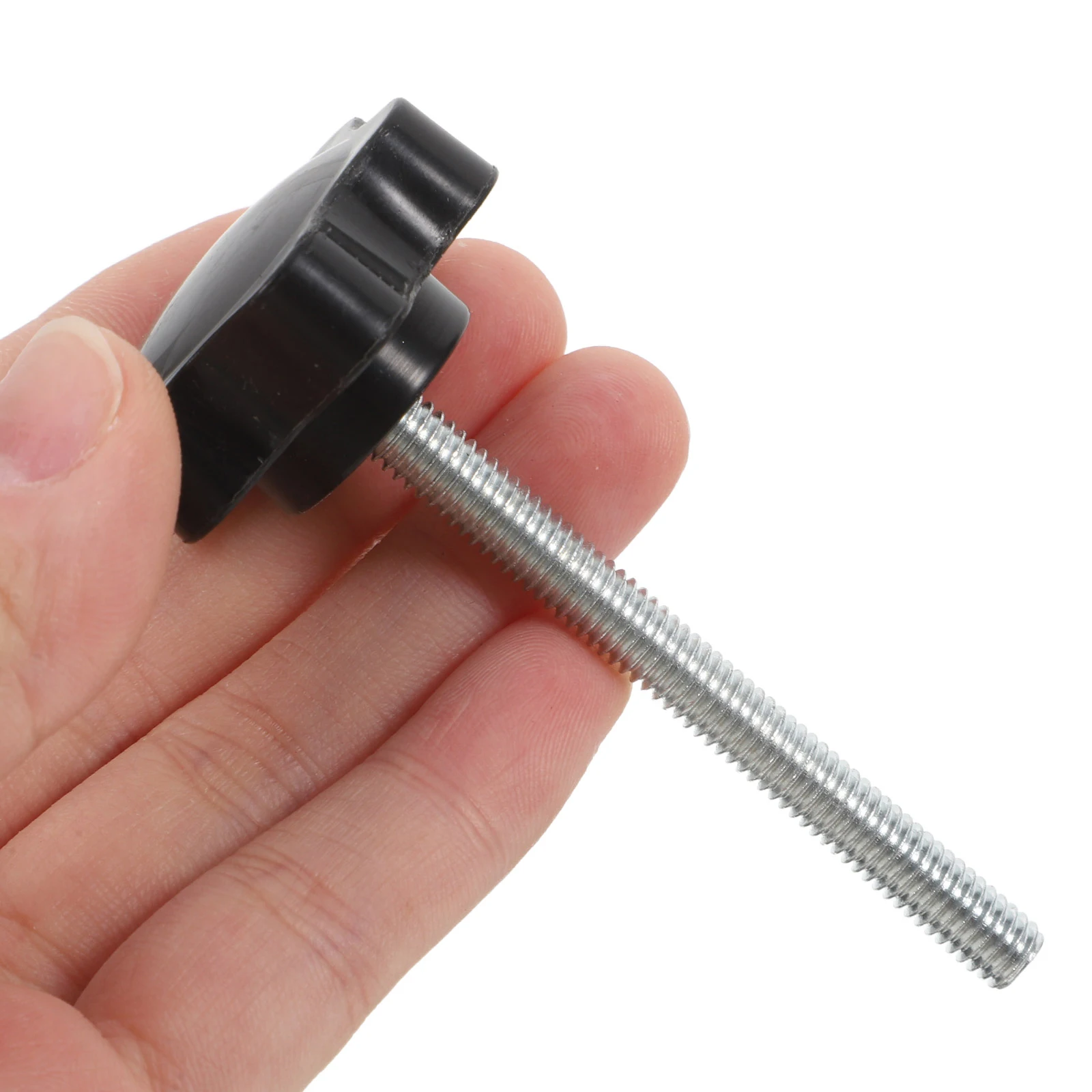 

4Pcs Drive Wheelchair Accessories M6 Plum Blossom Knob Screw Knurled Thumb Screw Walker Arm Rest Attachment Platform Seat Fixing