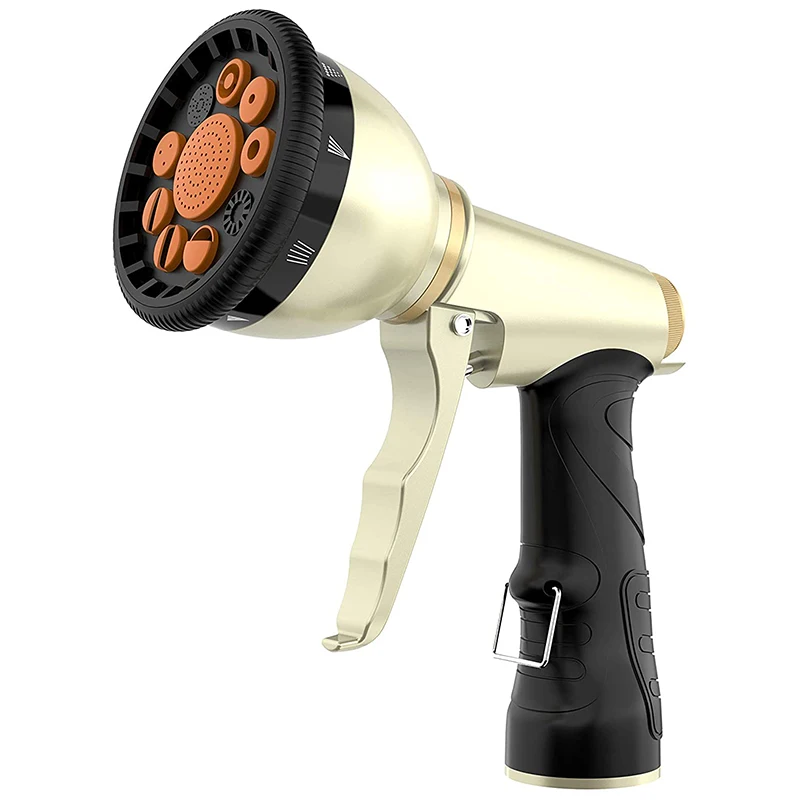 

Hot Garden Hose Nozzle Sprayer High Pressure Nozzle For Hand Watering Plants & Lawn,Car Washing,Patio And Pets