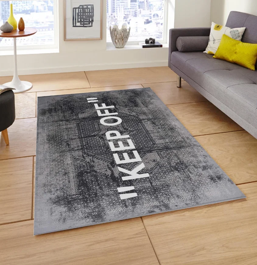 Keep Off Rug, Oriental Rug Off White, Keep Off, Bohemian Rug Rugs for Living Room Decorative Rug Rugs for Bedroom Mats