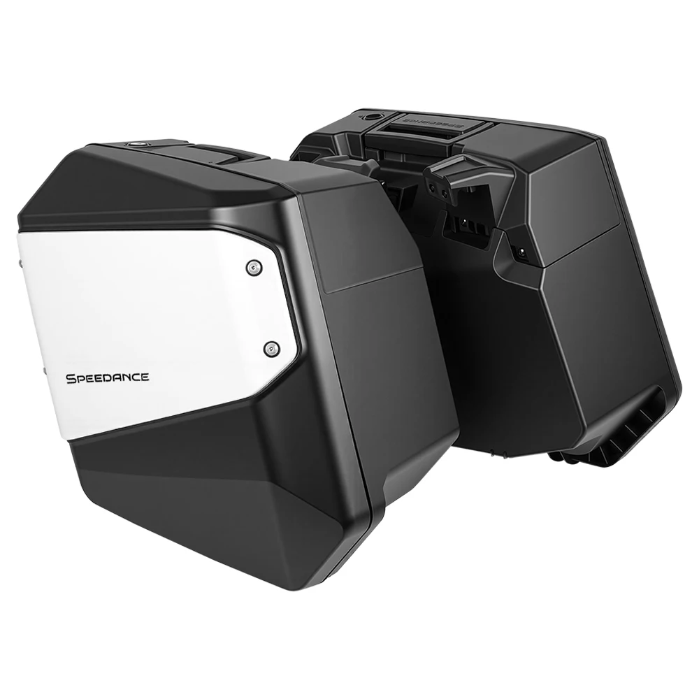 Suitable for Honda XL750 Motorcycle Side Boxes, Large‑Capacity Luggage Cases, Unlockable with Original Motorcycle Key