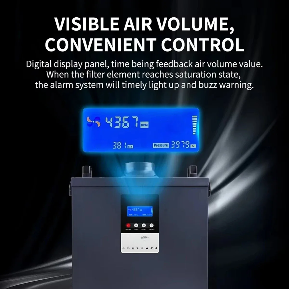 High Power FES350 Co2  Purifier New Soldering Fume Extractor Hair Salon Dust Collector Hair Salon Fume