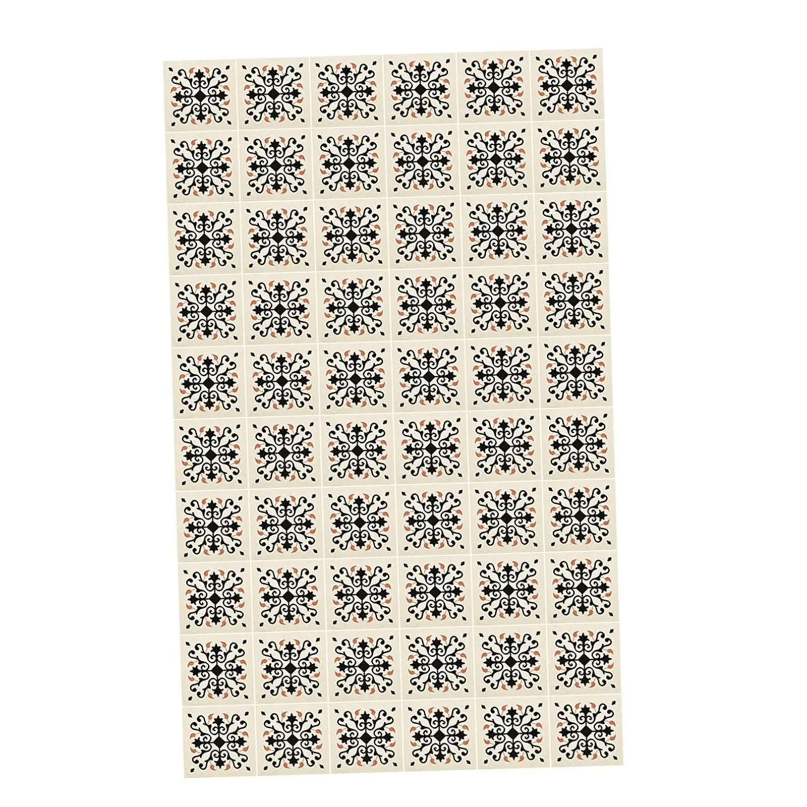 

60x 1:12 Scale Flooring Miniature Model for Living Room Dollhouse Decoration
