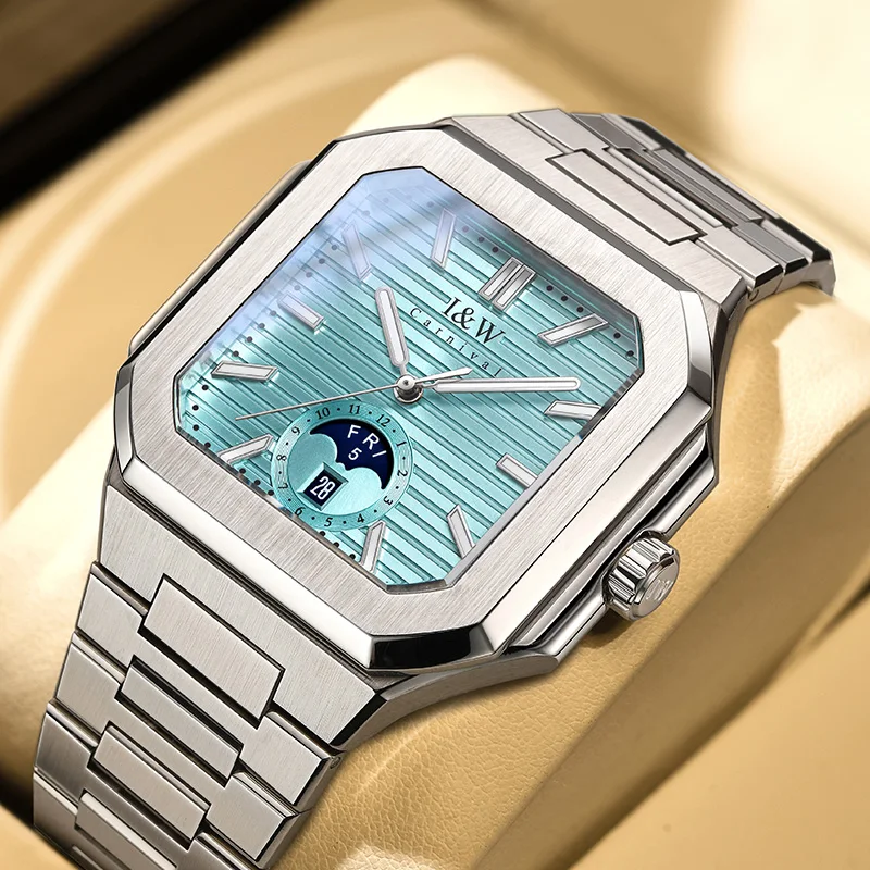 Reloj CARNIVAL Mens Business Mechanical Watches Brand Luxury Automatic Movement Wristwatches for Man Waterproof Men Montre Homme - view 6