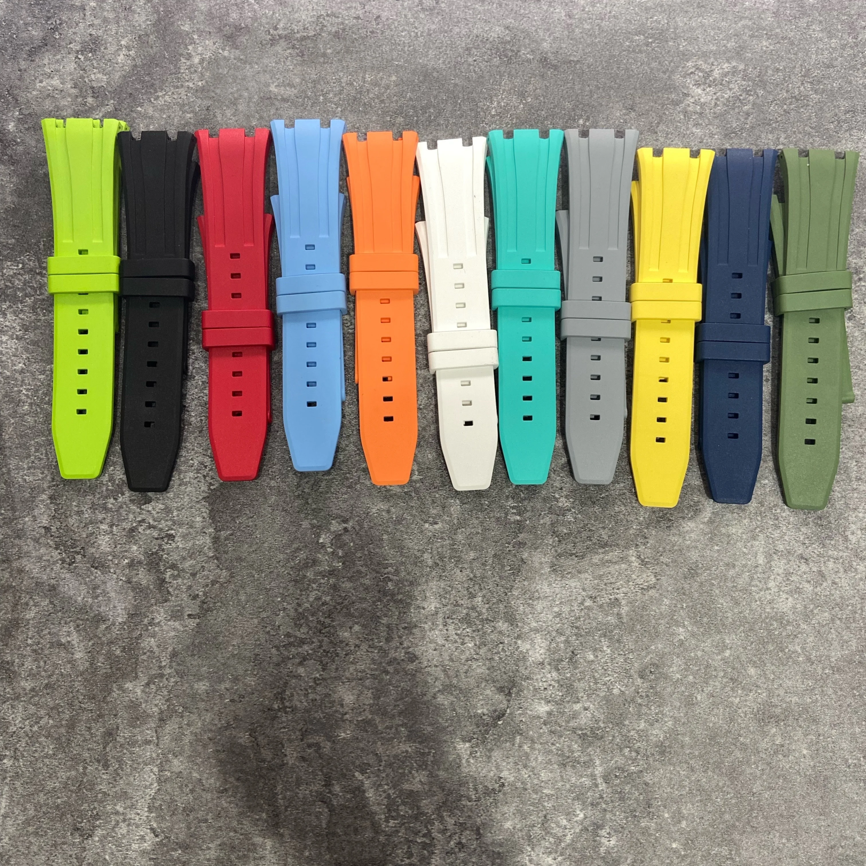 gen 4 Fluorine rubber Strap Band Bracelet Belt CASI Oak top quality antioxidation GA2100 GA2100 GMAS2100 never fade