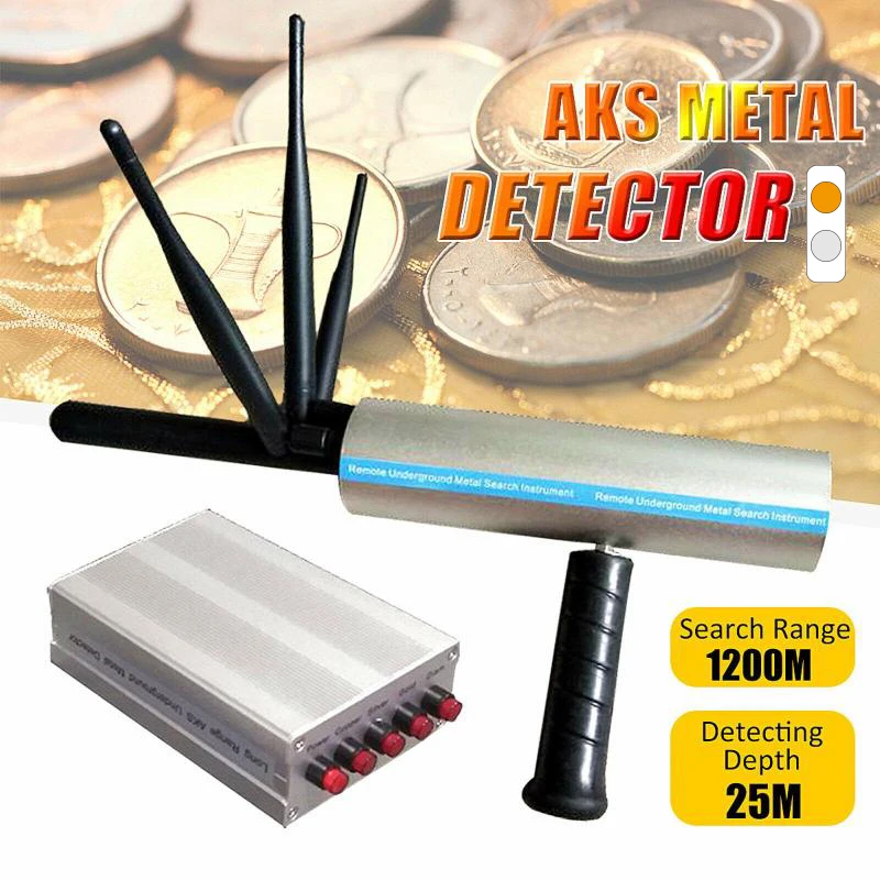 

AKS Metal Detector Remote Positioning Underground Handhold 3D Gold Gems Detector 1200m Long Range Diamond Finder Tracker