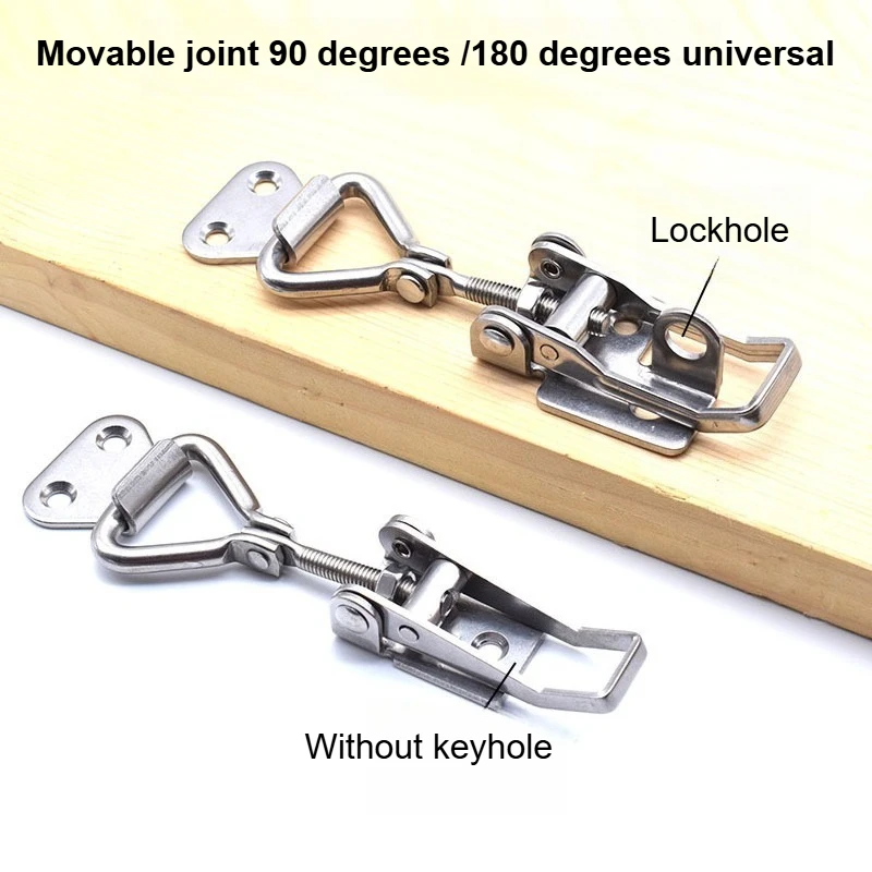 304 stainless steel clamp deck buckle lock ship accessories lock cabinet anti-noise lock fastener clamp marine fastener
