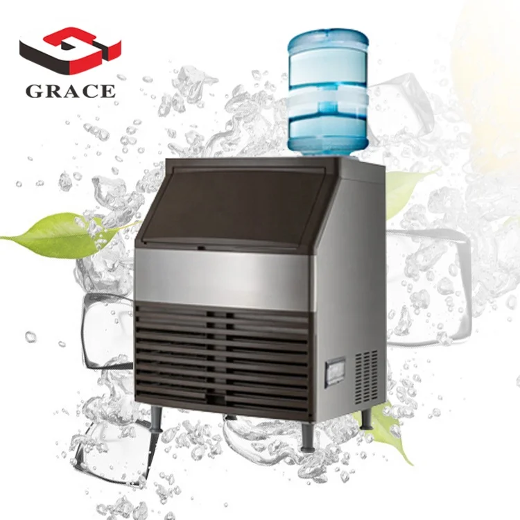 

Smart Commerciële Ice Maker Met Water Gallon Dispenser GR-210A Ice Maker