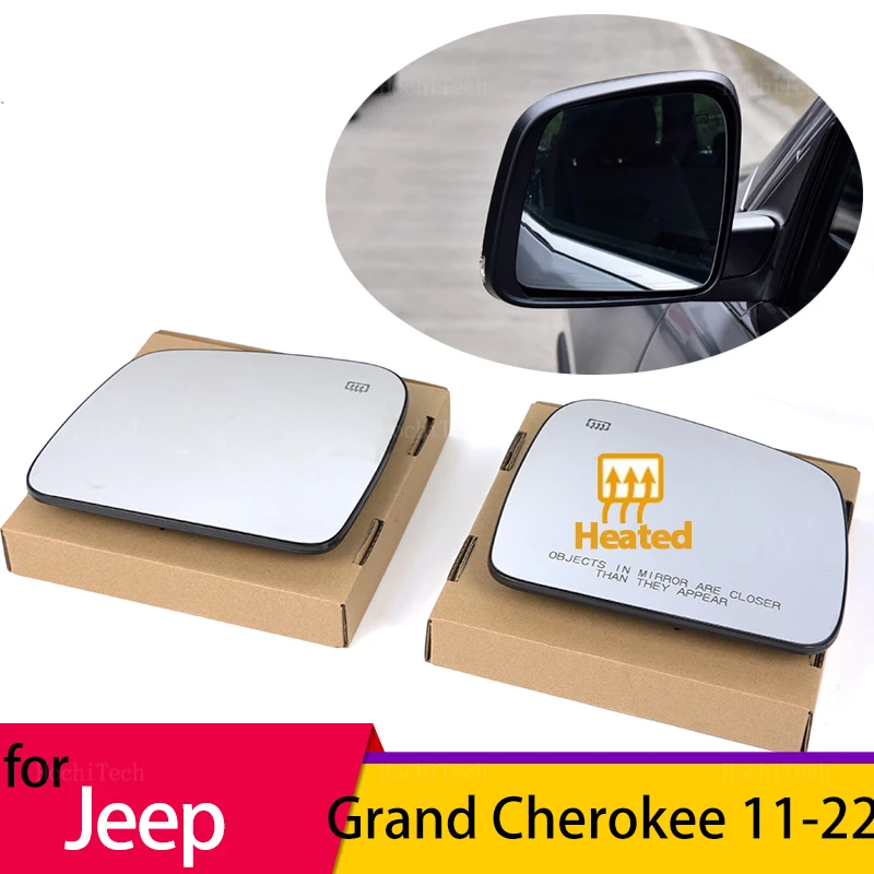 

High Quality Right or Left Side Replacement Heated Blind Side Wing Mirror Glass Fit for Jeep Grand Cherokee 2011-2022