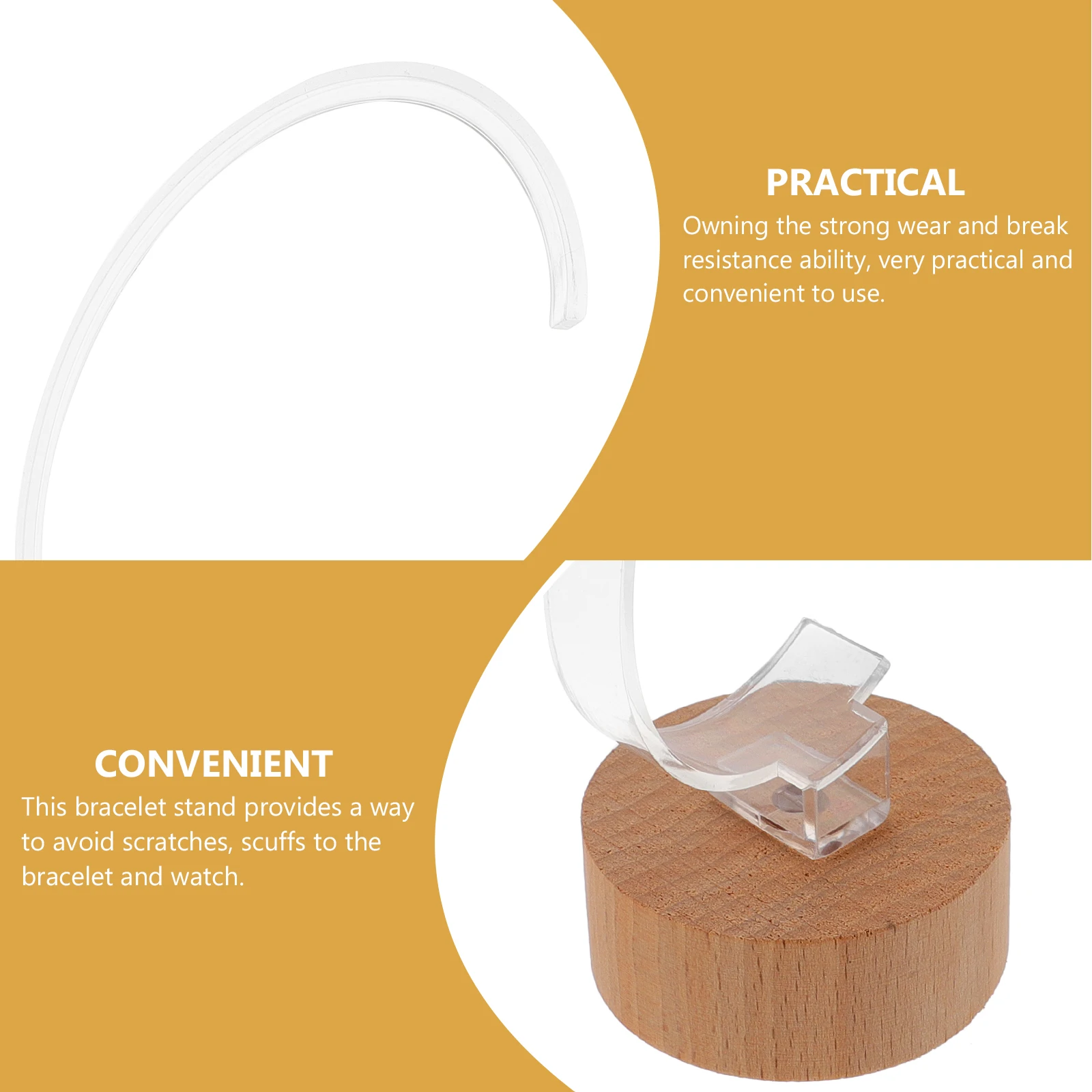 

Watch Display Stand Holder Table Frame Luxury Beech Wrist Bracket Bracelet