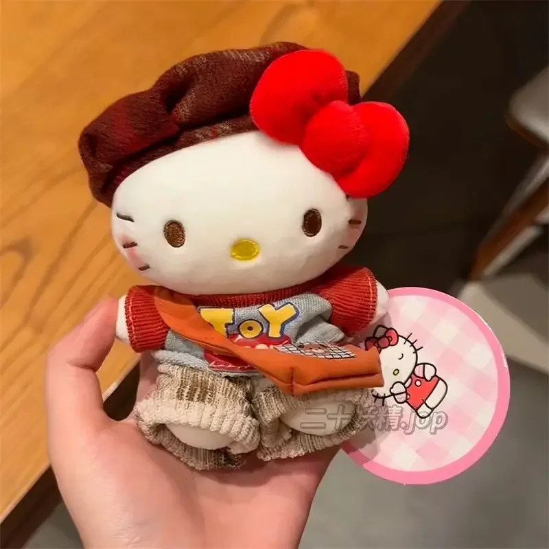 Kawaii سانريو مرحبا كيتي الرياضة نمط المفاتيح لطيف Y2K حقيبة المفاتيح عروسة كارتون على ظهره معلقة الديكور فتاة هدية عيد #2
