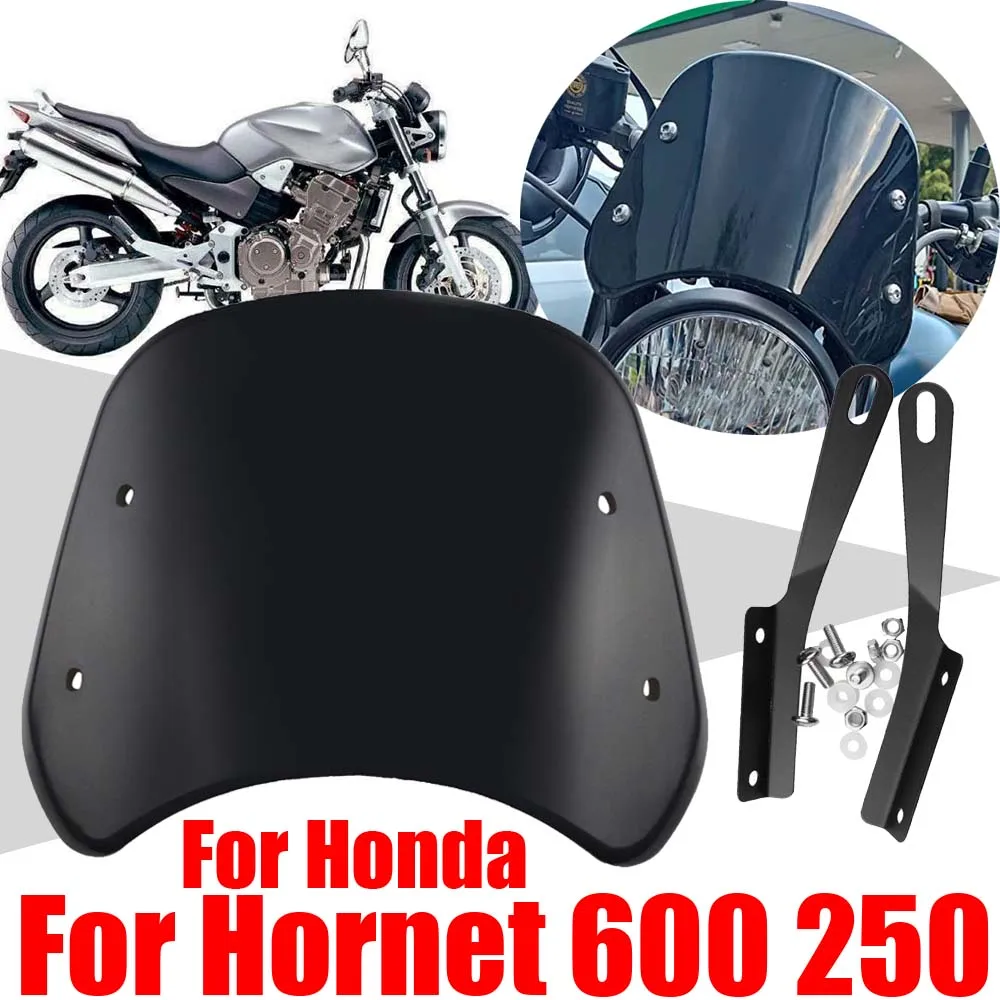 For Honda Hornet CB 600 250 F CB 250F 600F CB250 CB600 F CB600F CB250F Accessories Retro Windscreen Windshield Wind Deflector