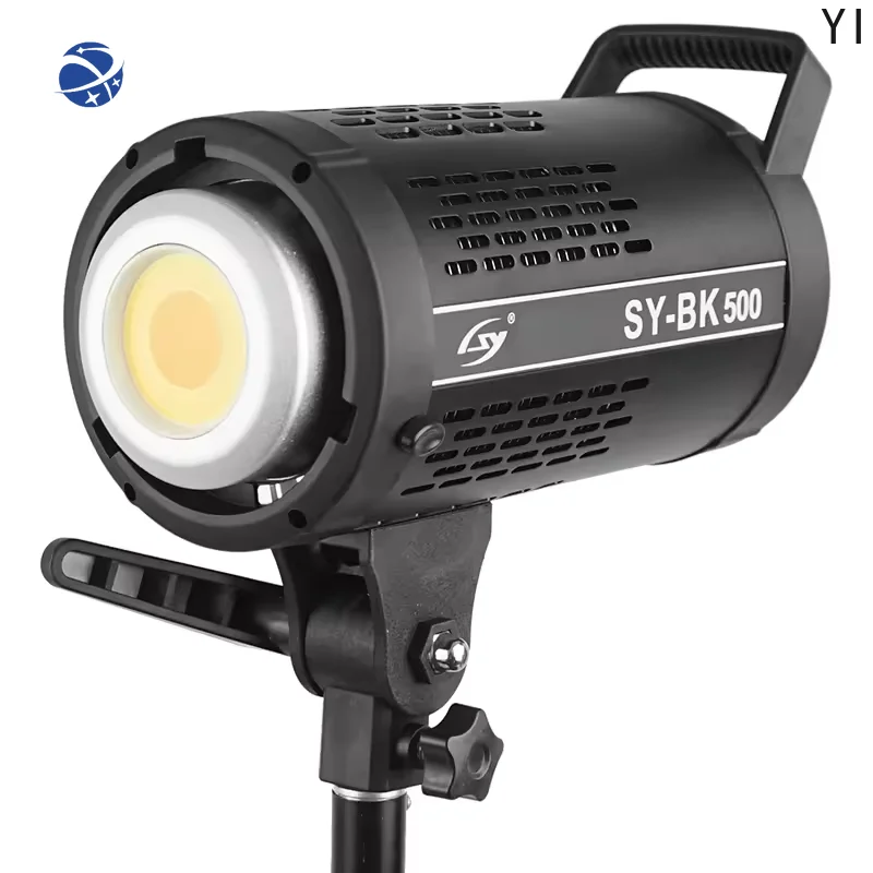 YYHC LED COB Photography lighting with Bowens Mount Studio Video Light 300W Bi-Color Continuous Film Light