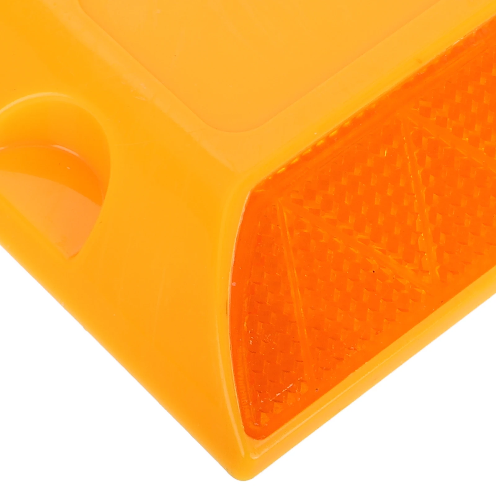 2 قطعة علامات الطريق العاكسة الألومنيوم في الهواء الطلق درب الرصيف علامات السلامة عالية الوضوح عاكسات الطريق