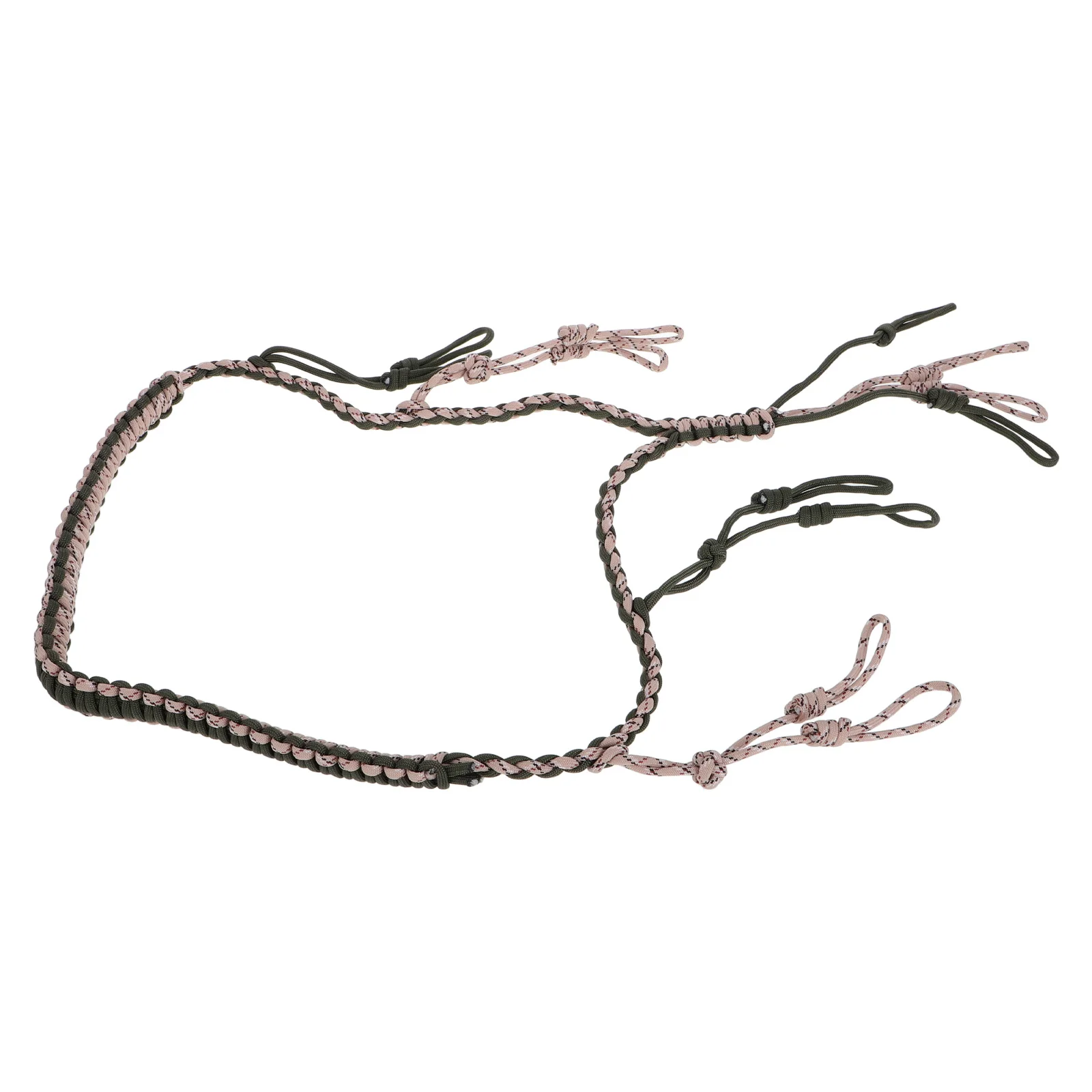 

Camping Lanyard Rope Outdoor Tent Cord Hanging Ring Polyester Rope for Hiking Adjustable Hanging Ropes High Strength Material