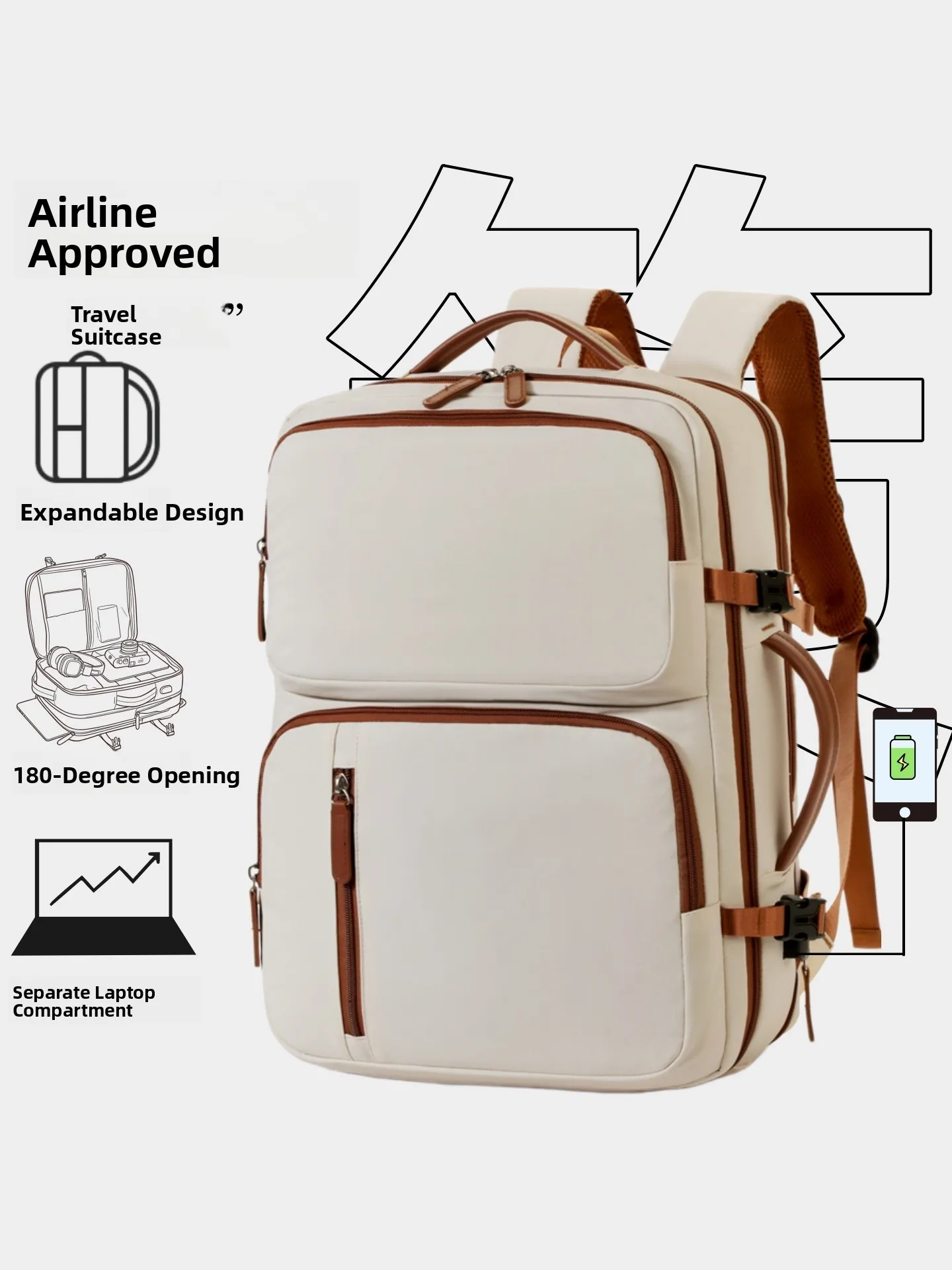 lightweight-unisex-expandable-travel-backpack-large-capacity-summer-2026-new-style-casual-simple-style-computer-bag-for-youth