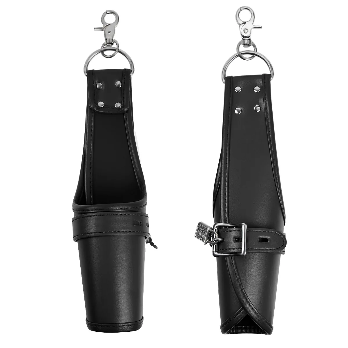SM Restraint Adult Novelty Suspension Door Leather Buckle Handcuffs with Hooks…