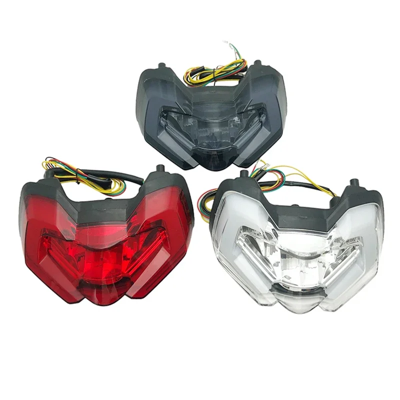 V4 LED Integrated Taillight Tail Brake Turn Signals Light For DUCATI Multistrada V4S 1100 950 2021 2022 2023 2024 Motorcycle