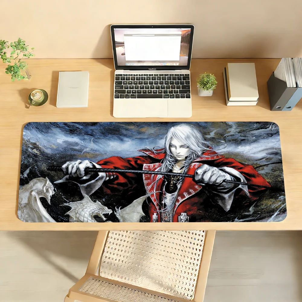 Game Castlevania Symphony of the night Mouse Pad Computer Laptop Rubber Non-slip Mouse Mat Mousepad Gamers Decoracion Desk Mat