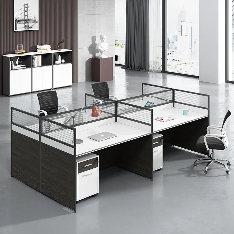 Screen workstation staff desk 2 to 8 labor space partition card seat simple now office furniture computer desk