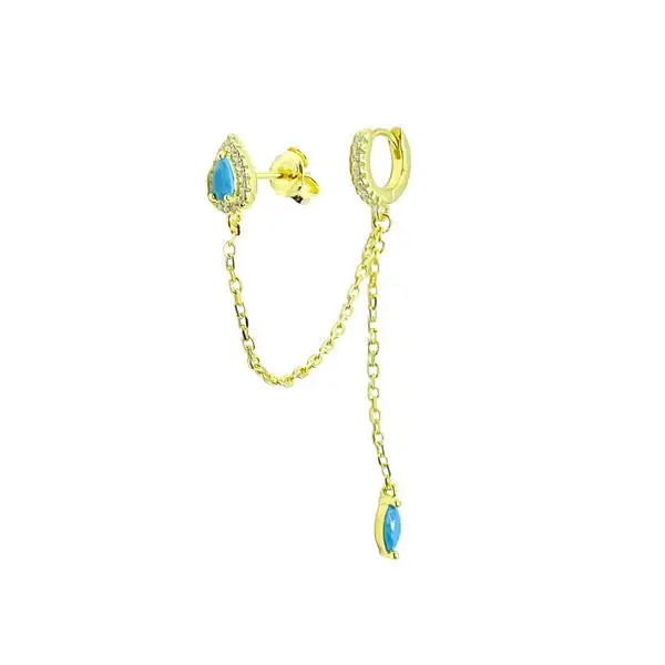 #26 Best Dangle Chain Earrings to Buy In 2026