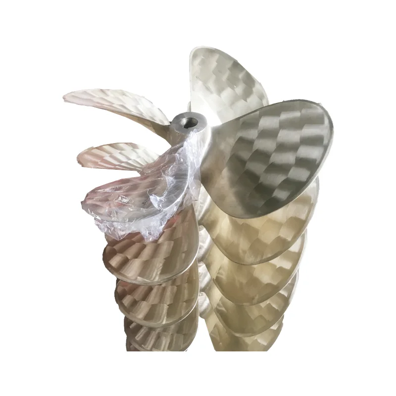 Newly Designed Marine Propellers with Optimally Knife-Closing Feature