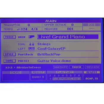 Nový LCD displej pro Yamaha PSR S500 S550 S650 DGX-520/620/630/640 mm6 mm8 D-Sub rozhraní 8 nejlepší prodej LCD displej Yamaha PSR S500 - №3