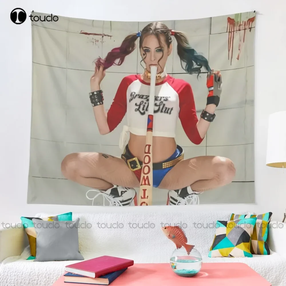 New Hot Riley Costum Girl Hot Sexy Riley Reid Tapestry Best Tapestry Sites Blanket Tapestry Bedroom Bedspread Decoration