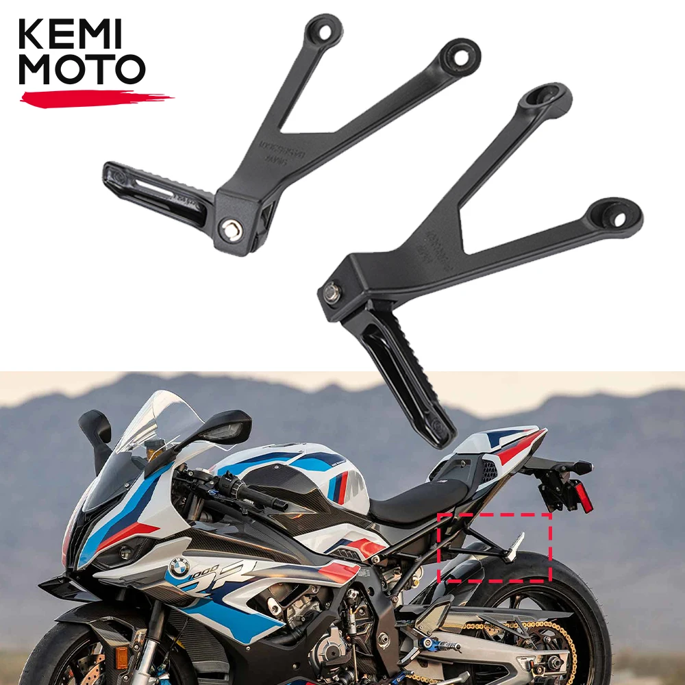 

For BMW S1000RR M1000RR 2020-2022 Rear Foot Pegs Motorcycle Accessories S 1000 RR Passenger Pedal Footrest Equipments Aluminum