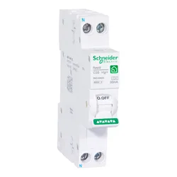 Schneider Resi9 Compact earth leakage protection circuit breaker R9D R9D45606 10 16 20 25 32A
