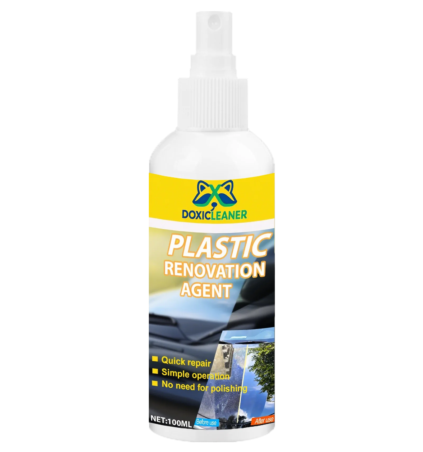 شمع تجديد داخلي للسيارة للأجزاء البلاستيكية من الجلد اللامع لحماية الإطارات وإصلاح أصفر الزيت وطلاء كريستال نانو للخدش #5